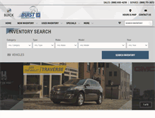 Tablet Screenshot of buistmotors.com